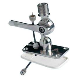 Glomex Travamento Da Alça De Montagem Com Catraca 4 One Size Stainless Steel