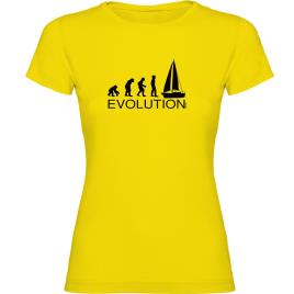 Camiseta De Manga Curta Evolution Sail S Yellow