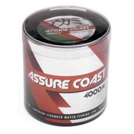 Monofilamento Assure Coast 4000 M 0.165 mm Light Brown