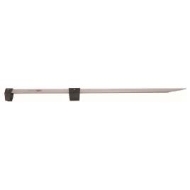 Tortue Piqueta De Areia De Aluminio 120 cm Grey