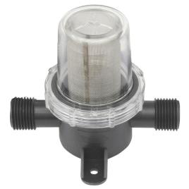 Strainer In-line With Mesh Filter For Pipe 12 Mm One Size Grey