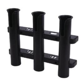 Tournament Rod Rack for 2 Rods Black