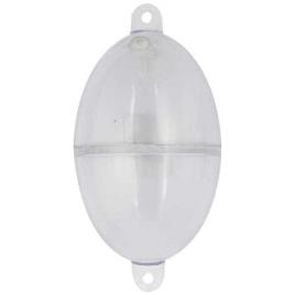 Flutuador Oval 2 Unidades 60 g Clear