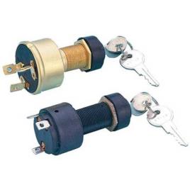 Chave De Ignição 12v-12a One Size Brass