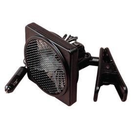 Fan With Clamp Support One Size Black