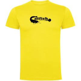 Camiseta De Manga Curta Catfish M Yellow