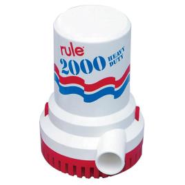 Rule Pumps Heavy Duty Sumersible 12V Red