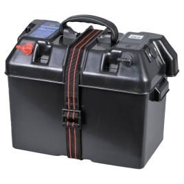 Caixa De Bateria Com Conexão Quickfit 10a E Bateria Teste One Size Black