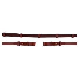 Linho Web 19 Milímetros Rédeas Full Tobacco / Gold