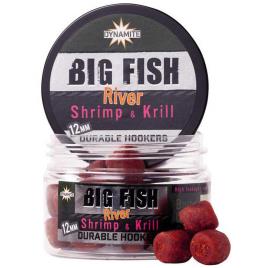 Big Fish River Durable Hookbaits Shrimp And Krill 75g 12 mm Brown