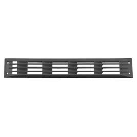 Louvered Vent Venturi 51 x 390 mm Black