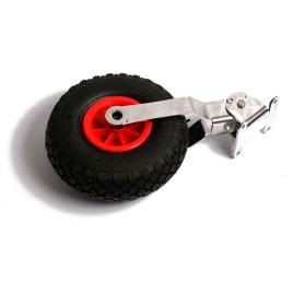 Retractable Wheel One Size Black