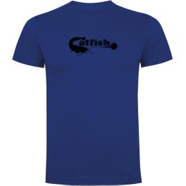 Camiseta De Manga Curta Catfish M Royal Blue