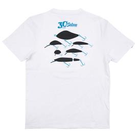 30º Aniversário Baixo Manga Camisa 2XL White