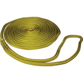 Double Braid Nylon Dock Line 9.5 Mm 6 m Yellow