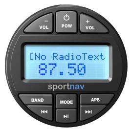 Centro De Mídia Spoh825 Bluetooth One Size Black