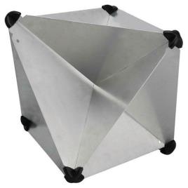 Refletor De Radar 300x415 Mm One Size Silver