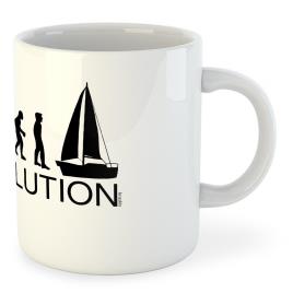 Kruskis Caneca Evolution Sail 325ml 325 ml (11 oz) White