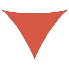 vidaXL Para-sol estilo vela 160 g/m² 3x3x4,2 m PEAD terracota