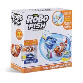 Playset Robo Fish Bandai Aquário