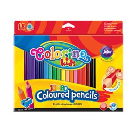 Lápis Cor Triangular Jumbo 18 Cores 