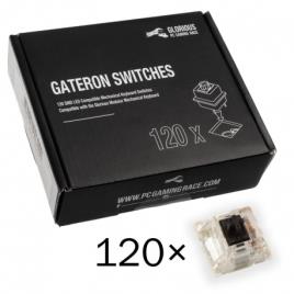 Pack 120 Switches Gateron MX Black para  PC Gaming