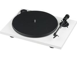 Gira-Discos PRO-JECT Primary E Phono Branco (Manual - Correia - Velocidades: 33 1/3 - 45)