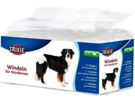 Fraldas Descartáveis para Cadelas  Tam. S-M (12 Unid.)