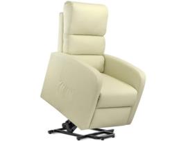 Cadeirão de Massagem  Total Relax 10VD202025 (Bege - Couro PU - 73x90x106cm)