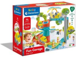 Brinquedo CLEMENTONI Baby Garagem Divertida (Idade Mínima: 18 Meses)