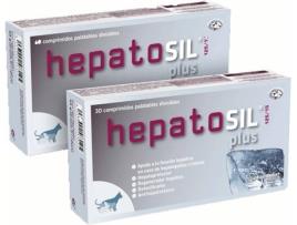 Complemento Alimentar para Cães e Gatos  Hepatosil Plus (60 Comprimidos)