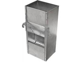 Comedouro para Coelhos GÓMEZ Y CRESPO 1 Boca (Cinzento - 13x11x29cm - 1.5Kg)