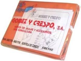 Comedouro para Cães e Gatos GÓMEZ Y CRESPO Desmontado (14.5x18.5x27.5cm - 2.3Kg - Metal)