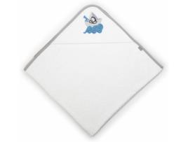 Toalha De Banho NAF NAF Oso Barco Cinzento (100 x 100 cm)