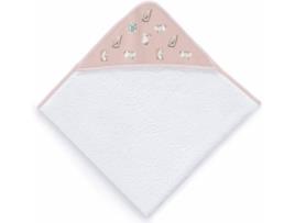Toalha De Banho NAF NAF Rabbit Family Rosa (100 x 100 cm)