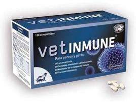 Complemento Alimentar para Cães e Gatos PHARMADIET Vetinmune (120 Comprimidos)