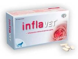 Complemento Alimentar para Cães e Gatos  Inflavet (60 Comprimidos)