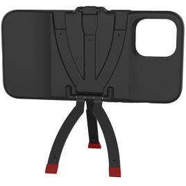 Capa StandPoint  para Apple iPhone 12 | iPhone 12 Pro - Preto e Vermelho
