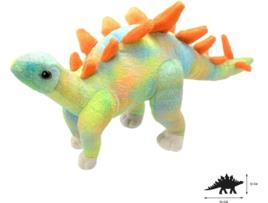 Peluche WILD PLANET Stegosaurus (32 x 8 x 12 cm - Poliéster)