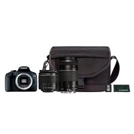 MÁQUINA FOTOGRÁFICA CANON EOS2000D 2 LENTES