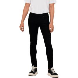 Jeans Warp Life Skinny Pk 9384 34 Black Denim