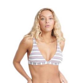 Top De Biquíni Edit Stripe XS White Stripe