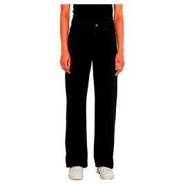 Jeans De Cintura Normal Amanda Wide Vi142 29 Black