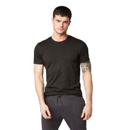 Camiseta De Manga Curta Basic 2 Pacote L Black