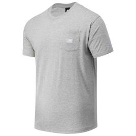 Camiseta Manga Curta Athletics Pocket L Grey