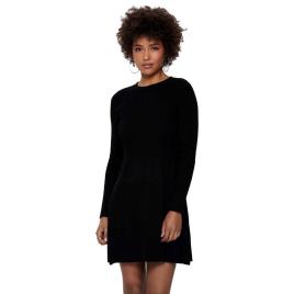 Vestido Curto Alma O-neck Knit XS Black