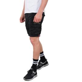 Alpha Industries Calça Shorts Crew 36 Black