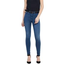 Jeans Royal High Waist Skinny Pim505 M Medium Blue Denim