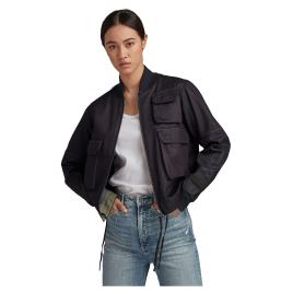 Casaco Bomber 3d Pocket S Raw Denim