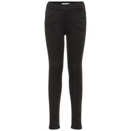 Jeans Cintura Alta Polly Toras 7104 Legging 122 cm Black Denim